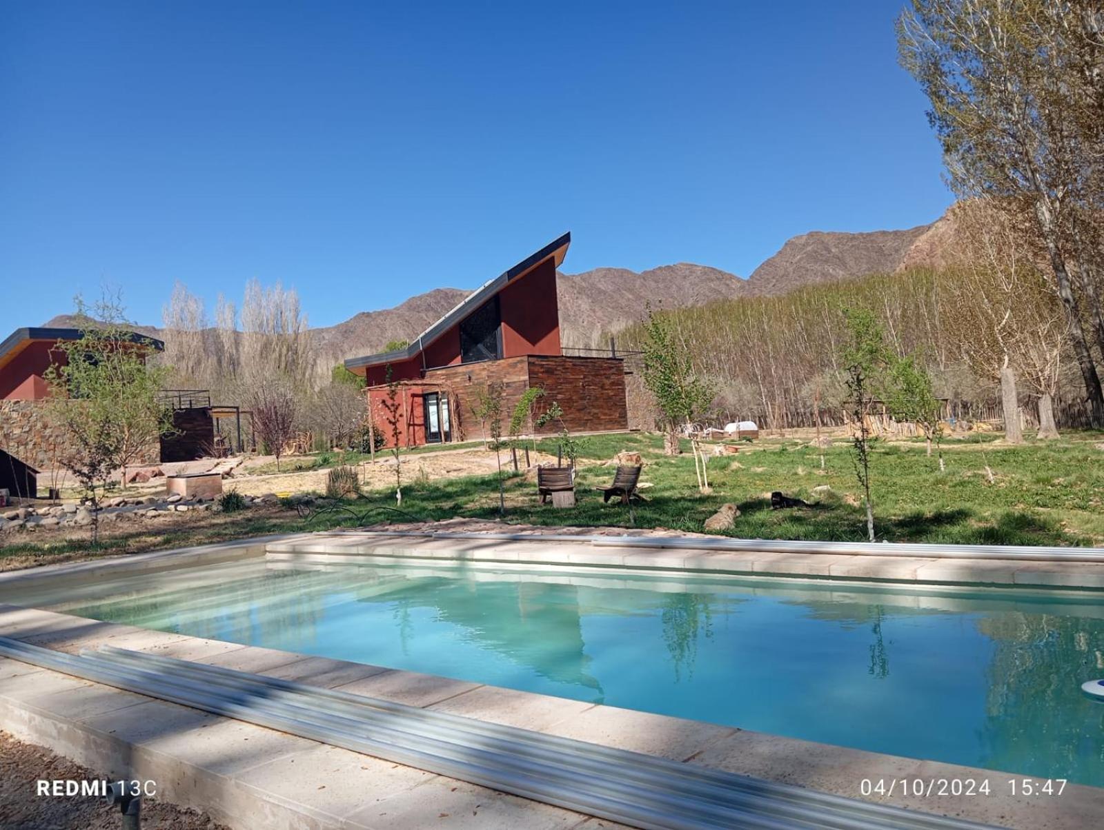 Cabana Ecologica Uspallata Bagian luar foto